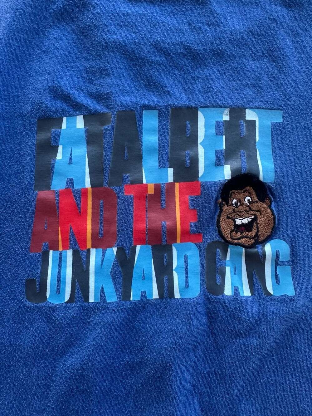 Vintage Platinum Fubu Fat Albert and the Junkyard Gang Graphic T-Shirt